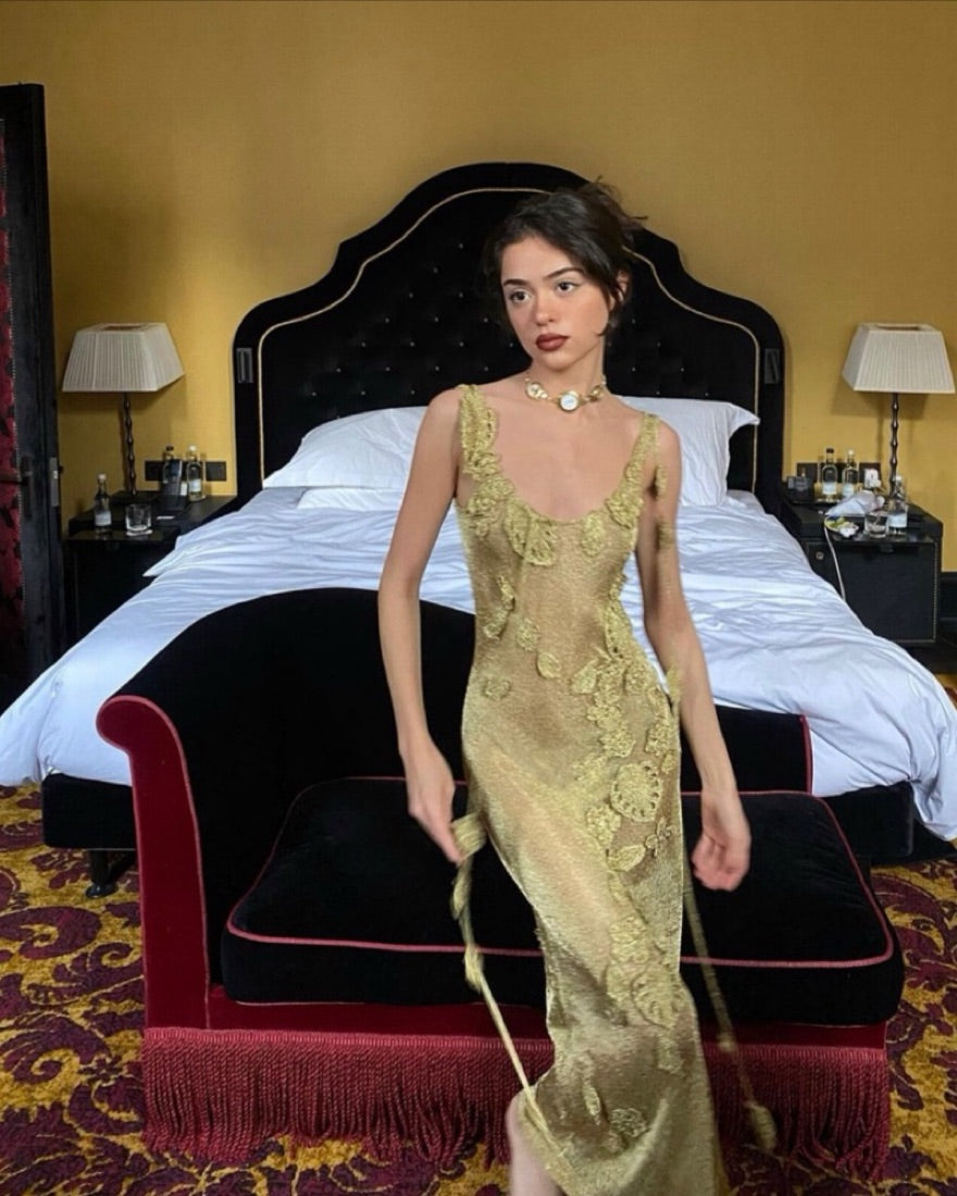 CULT GAIA - PEMMA CROCHET DRESS (Size Medium) – Rentier NYC