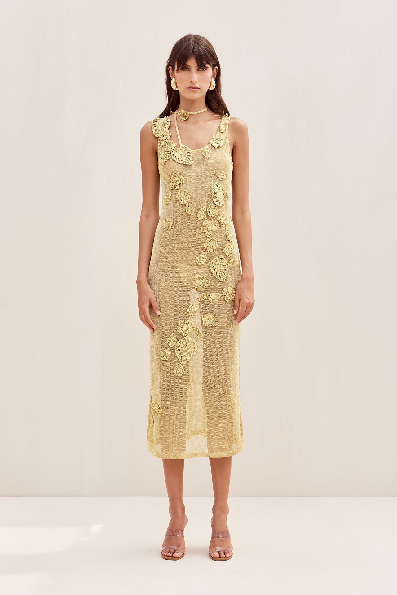 CULT GAIA - PEMMA CROCHET DRESS (Size Medium) Rentier NYC CULT GAIA - PEMMA CROCHET DRESS (Size Medium) Rentier NYC